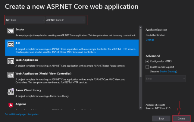Setup and Configure ASP.NET Core Web API application – Srinivasaraju's Blog